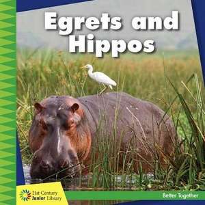 Egrets and Hippos de Kevin Cunningham