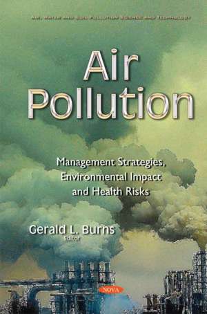 Air Pollution: Management Strategies, Environmental Impact & Health Risks de Gerald L Burns