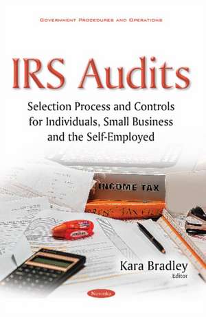 IRS Audits: Selection Process & Controls for Individuals, Small Business & the Self-Employed de Kara Bradley