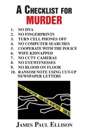 A Checklist for Murder de James Paul Ellison