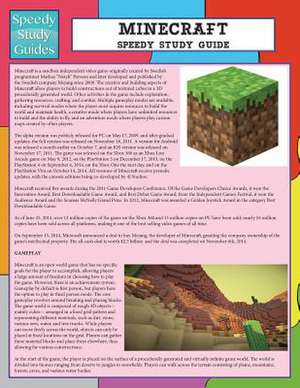 Mine Craft Speedy Study Guide (Speedy Study Guide) de Speedy Publishing LLC