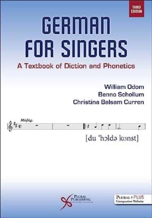 German for Singers de William Odom