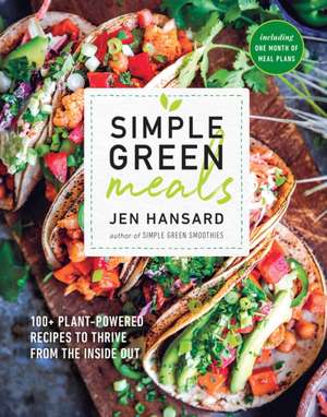 Simple Green Meals de Jadah Sellner