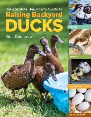 An Absolute Beginner's Guide to Raising Backyard Ducks de Gail Damerow