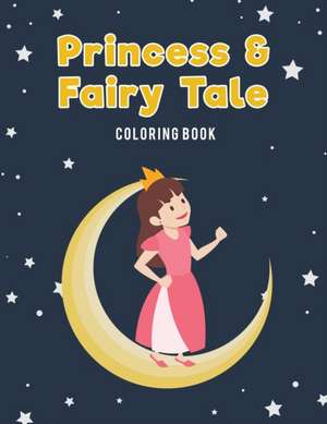 Princess & Fairy Tale Jumbo Coloring Book de Coloring Pages for Kids