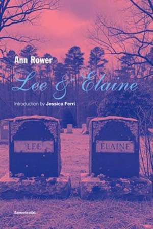 Lee & Elaine de Ann Rower