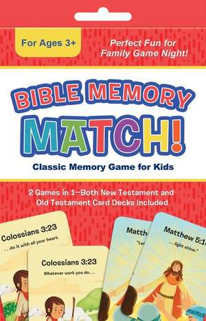 Bible Memory Match! de Compiled By Barbour Staff