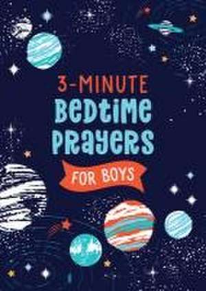 3-Minute Bedtime Prayers for Boys de Janice Thompson