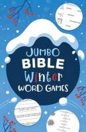 Jumbo Bible Winter Word Games de Compiled By Barbour Staff