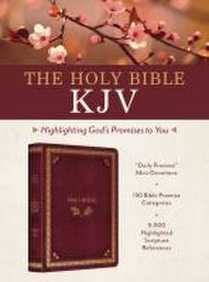 The Holy Bible Kjv: Highlighting God's Promises to You [Crimson & Gold] de Christopher D Hudson