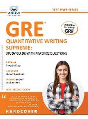 GRE Quantitative Reasoning Supreme de Vibrant Publishers