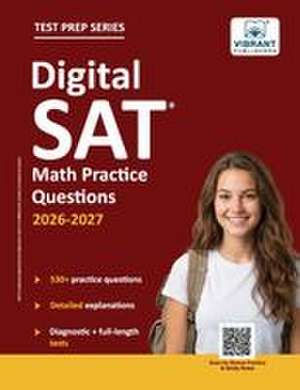Digital SAT Math Practice Questions de Vibrant Publishers