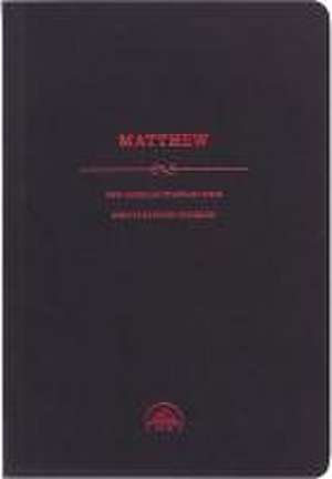 NASB Scripture Study Notebook: Matthew de Steadfast Bibles