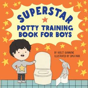 Superstar Potty Training Book for Boys de Violet Giannone