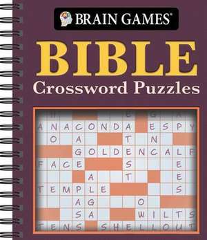 Brain Games - Bible Crossword Puzzles de Publications International Ltd