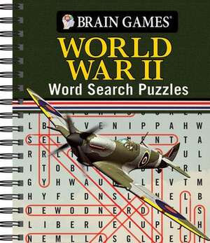 Brain Games - World War II Word Search Puzzles de Publications International Ltd