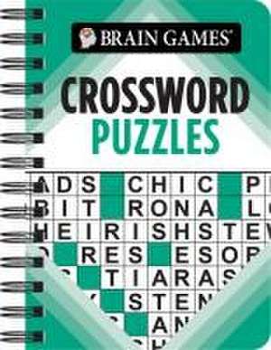 Brain Games - To Go - Crossword Puzzles (Teal) de Publications International Ltd