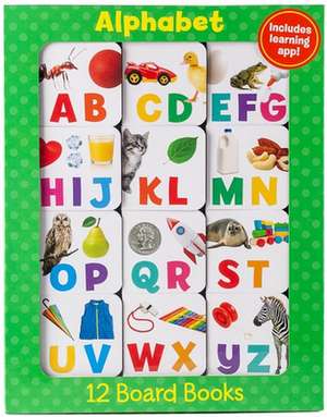 Alphabet (12 Board Book Set) de Little Grasshopper Books