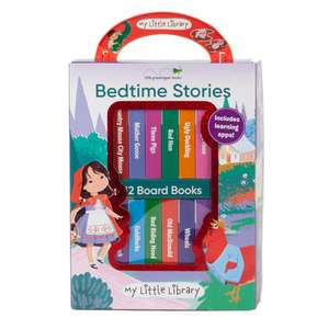 My Little Library: Bedtime Stories (12 Board Books) de Little Grasshopper Books