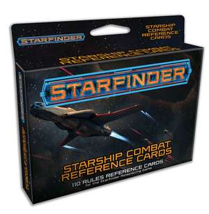 Starfinder Starship Combat Reference Cards de Paizo Publishing