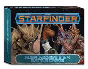 Starfinder Alien Archive 3 & 4 Battle Cards de Paizo Publishing