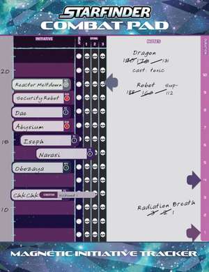 Starfinder Combat Pad de Starfinder Development Team