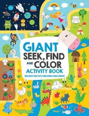 Giant Seek, Find, and Color Activity Book de Clorophyl Editions