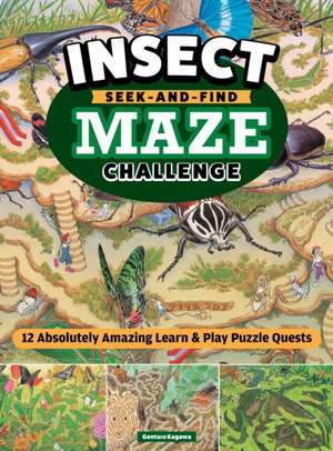 Insect Seek-And-Find Maze Challenge de Gentaro Kagawa