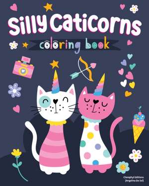 Silly Caticorns Coloring Book de Clorophyl Editions