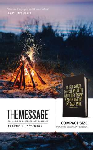 The Message Compact (Leather-Look) de Eugene H. Peterson