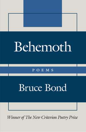 Behemoth de Bruce Bond