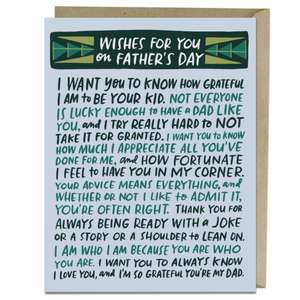 6-Pack Em & Friends Wishes For You Fathers Day Card