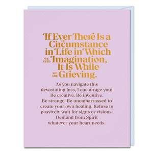 Elizabeth Gilbert If Ever A Circumstance Card (Pack of 6)