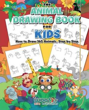 The Animal Drawing Book for Kids de Woo! Jr. Kids Activities