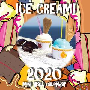 Ice Cream! 2020 Mini Wall Calendar de Sea Wall