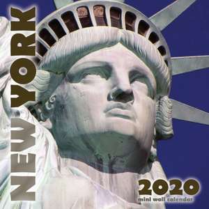 New York 2020 Mini Wall Calendar de Wall Publishing