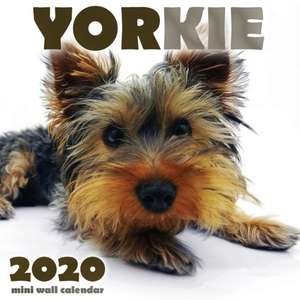 Yorkie 2020 Mini Wall Calendar de Over the Wall Dogs