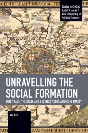 Unravelling the Social Formation de Akif Avci