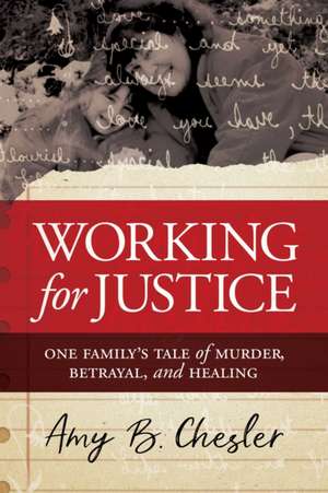 Working for Justice de Amy B Chesler