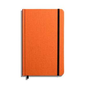 Shinola Journal, Hardlinen, Ruled, Sunset Orange (5.25x8.25) de Shinola