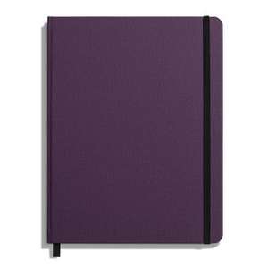 Shinola Journal, HardLinen, Ruled, Dark Purple (7x9) de Shinola