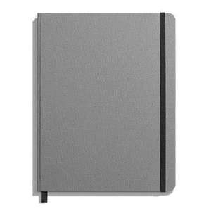 Shinola Journal, HardLinen, Ruled, Light Gray (7x9) de Shinola