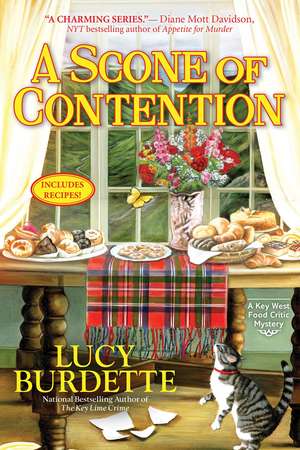 A Scone of Contention: A Key West Food Critic Mystery de Lucy Burdette