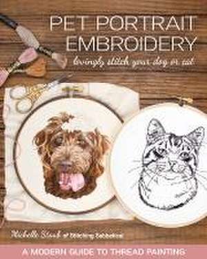 Pet Portrait Embroidery de Michelle Staub