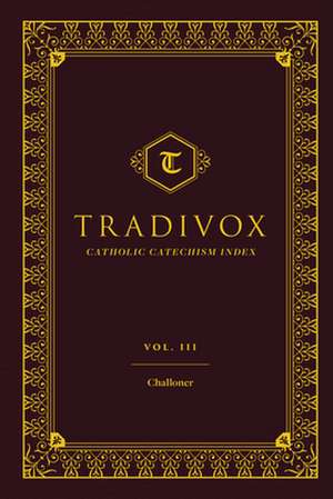 Tradivox Vol 3 de Sophia Institute Press