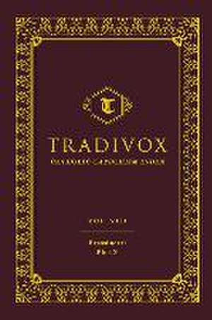 Tradivox Vol 8 de Sophia Institute Press