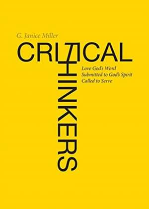 CRITICAL THINKERS