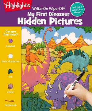 Write–On Wipe–Off My First Dinosaur Hidden Picture s de Highlights