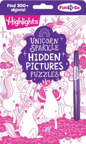 Unicorn Sparkle Hidden Pictures Puzzles de Highlights Highlights