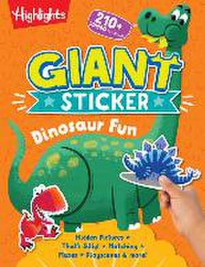 Giant Sticker Dinosaur Fun de Highlights Highlights